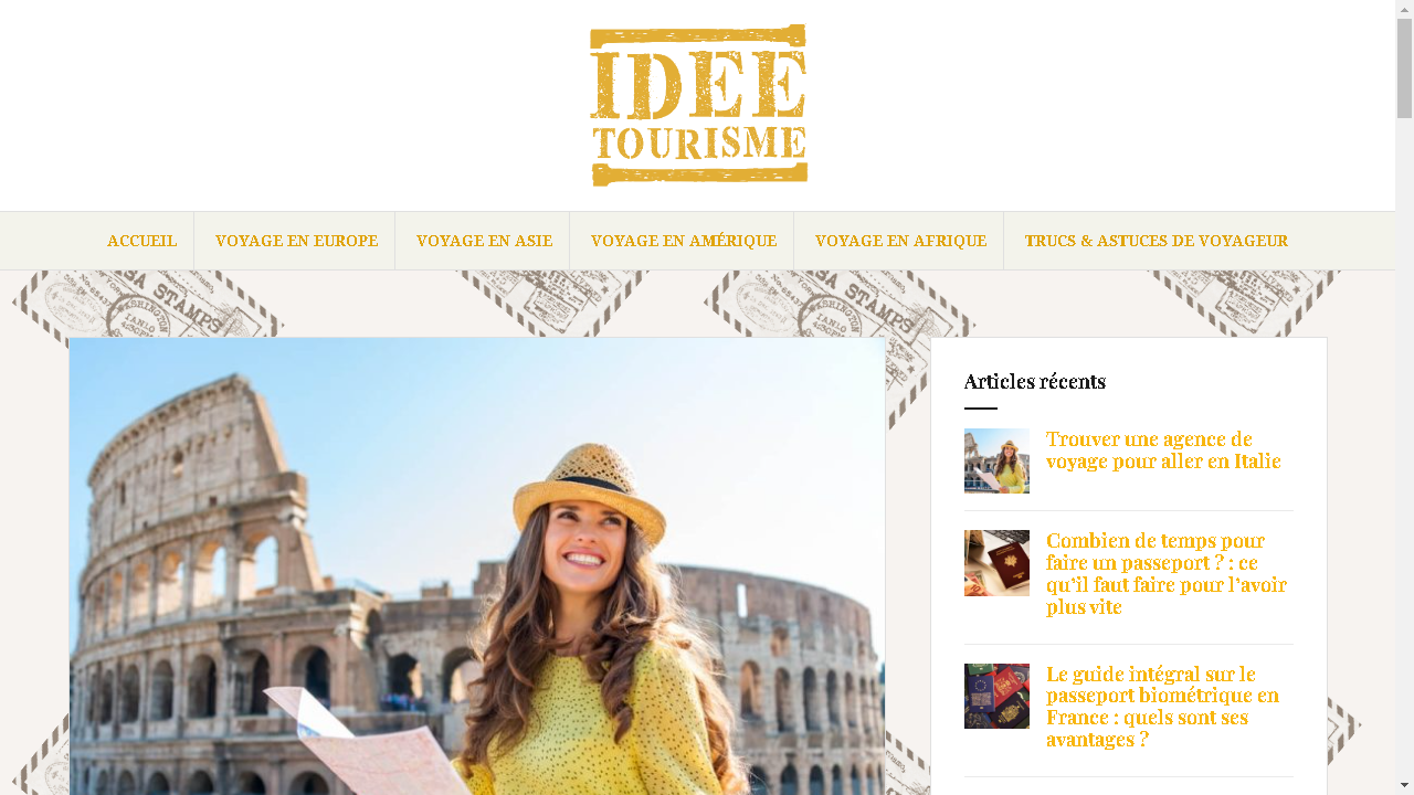 Capture d'écran de https://www.idee-tourisme.com/